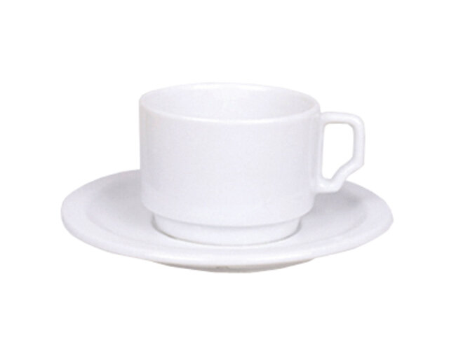 Gural Venus Tasse + Untertasse Stapelbar 17cl